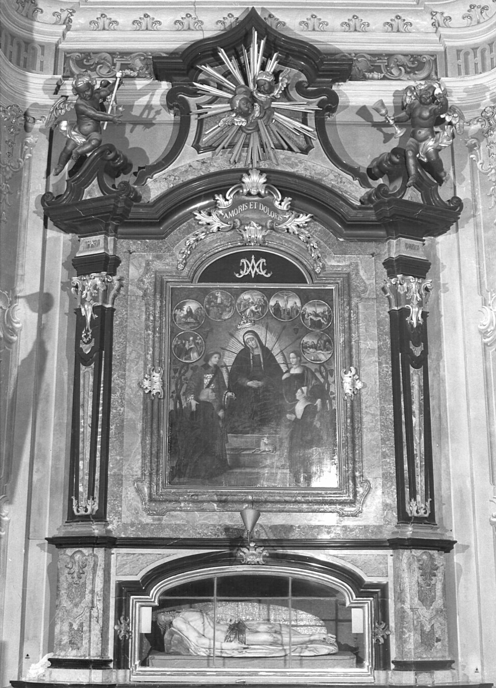 ancona, insieme - bottega lombarda (sec. XVIII)