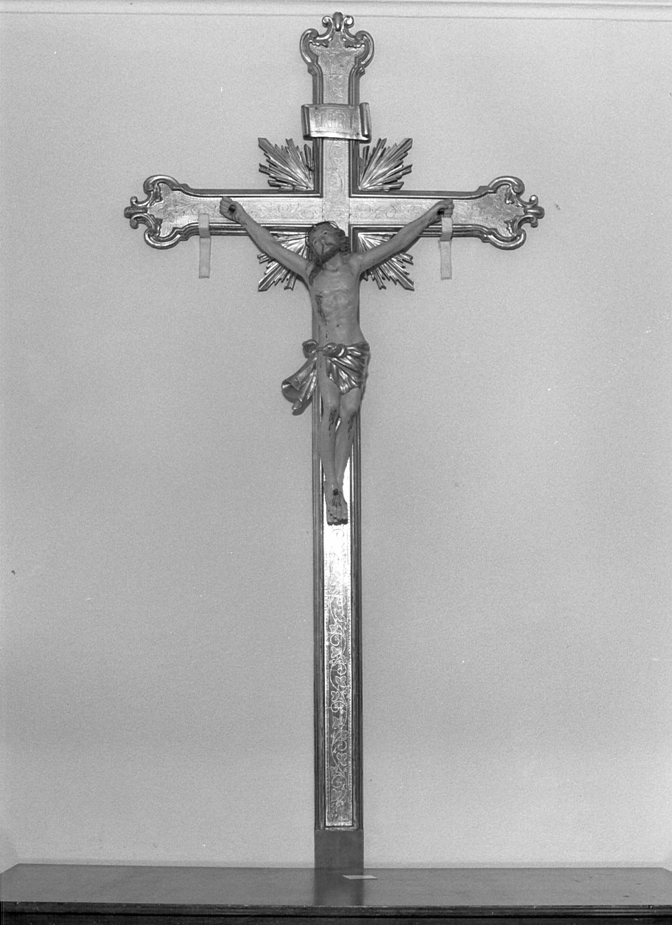 croce processionale - bottega lombarda (secc. XVIII/ XIX)