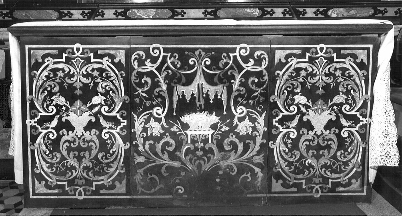 paliotto - ambito lombardo (metà sec. XVIII)