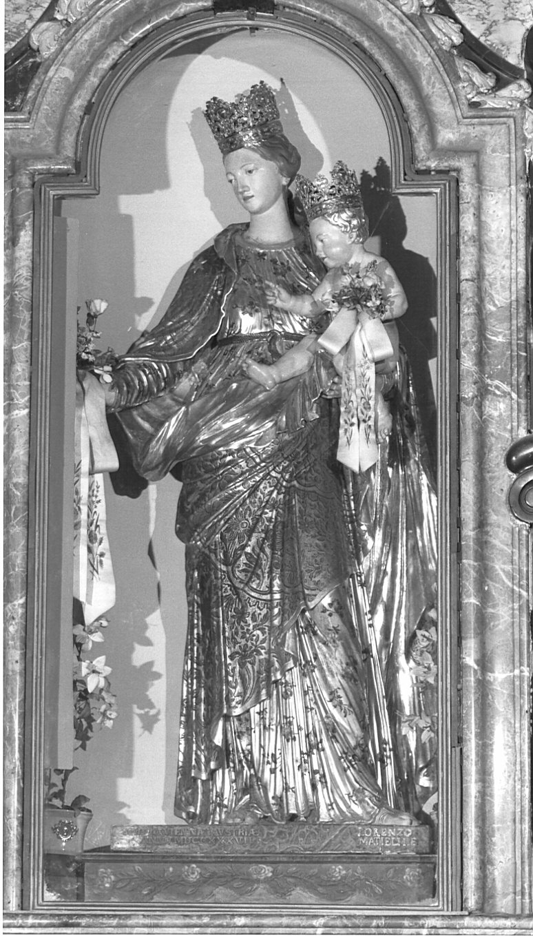 Madonna della Cintola (statua) - bottega austriaca (sec. XVIII)