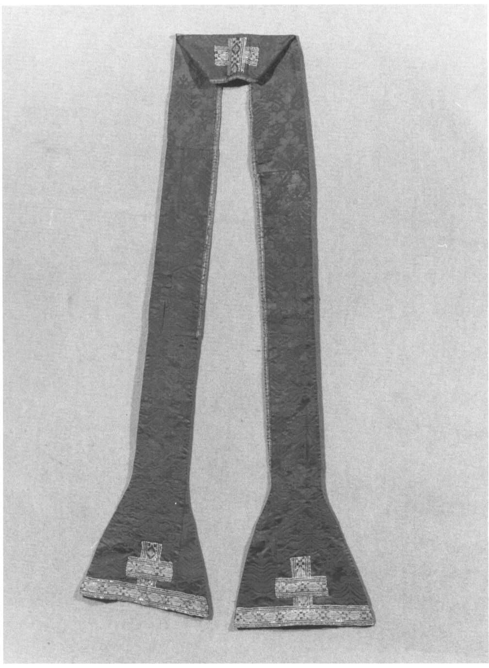 stola, opera isolata - manifattura italiana (prima metà sec. XVII)