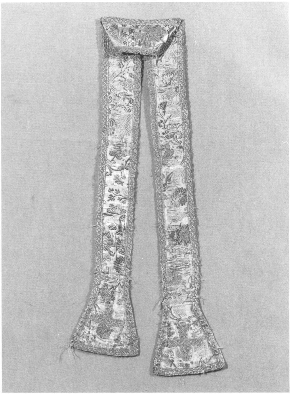 stola, opera isolata - manifattura italiana (secondo quarto sec. XVII)