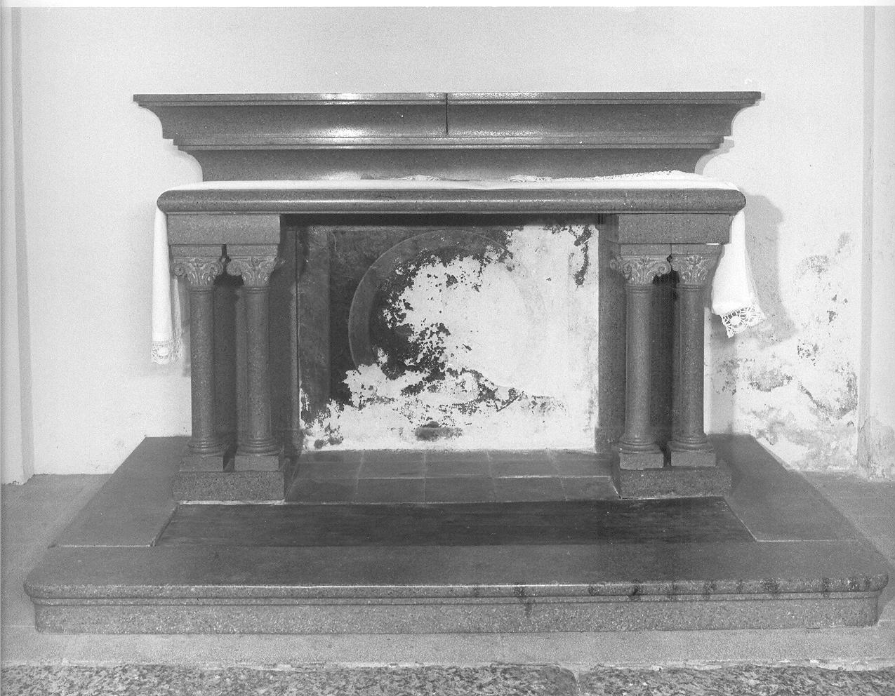 altare, opera isolata - bottega italiana (primo quarto sec. XX)