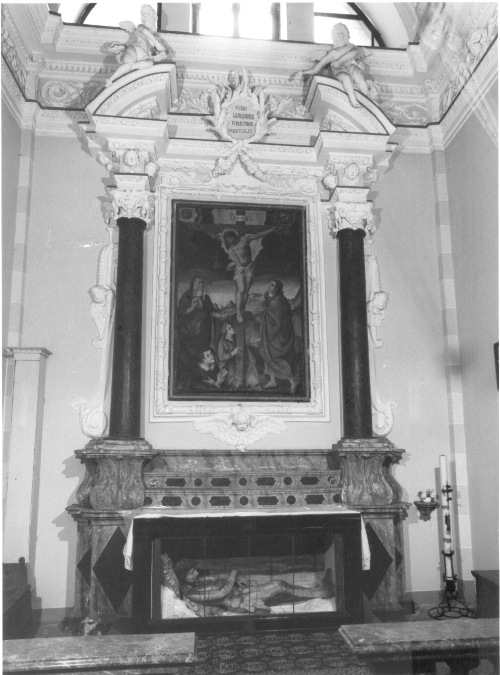 altare - bottega italiana (prima metà sec. XIX)