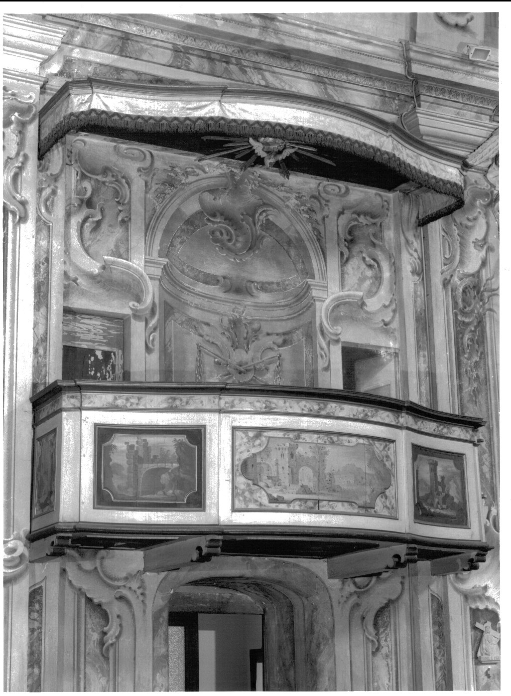 pulpito, opera isolata di Caracciolo Antonio Maria (sec. XVIII)