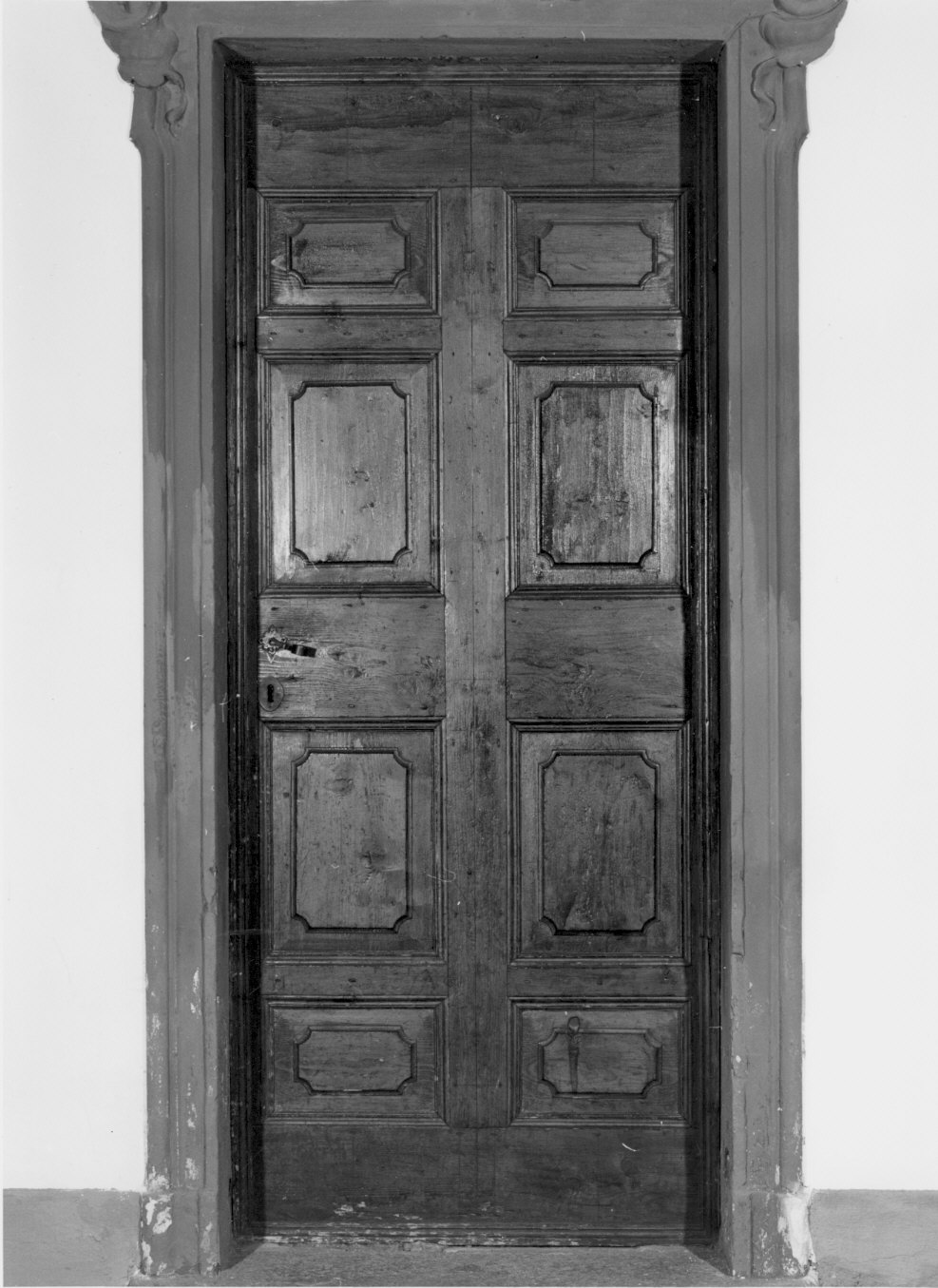 porta, serie - bottega valtellinese (seconda metà sec. XVIII)