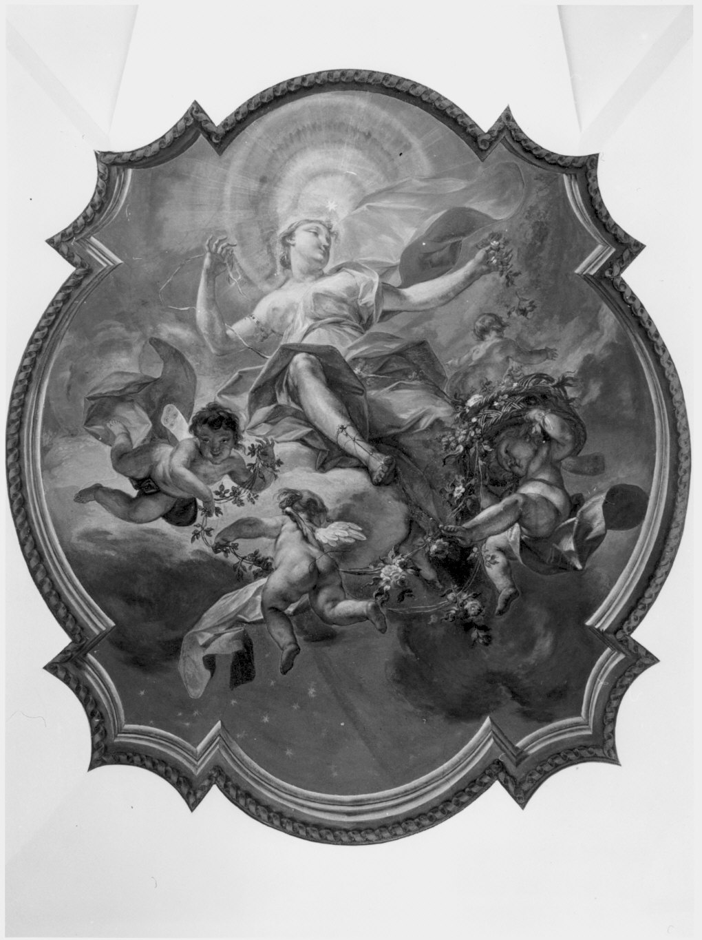 Aurora (dipinto, opera isolata) di Romegialli Giovanni Pietro (attribuito) (sec. XVIII)