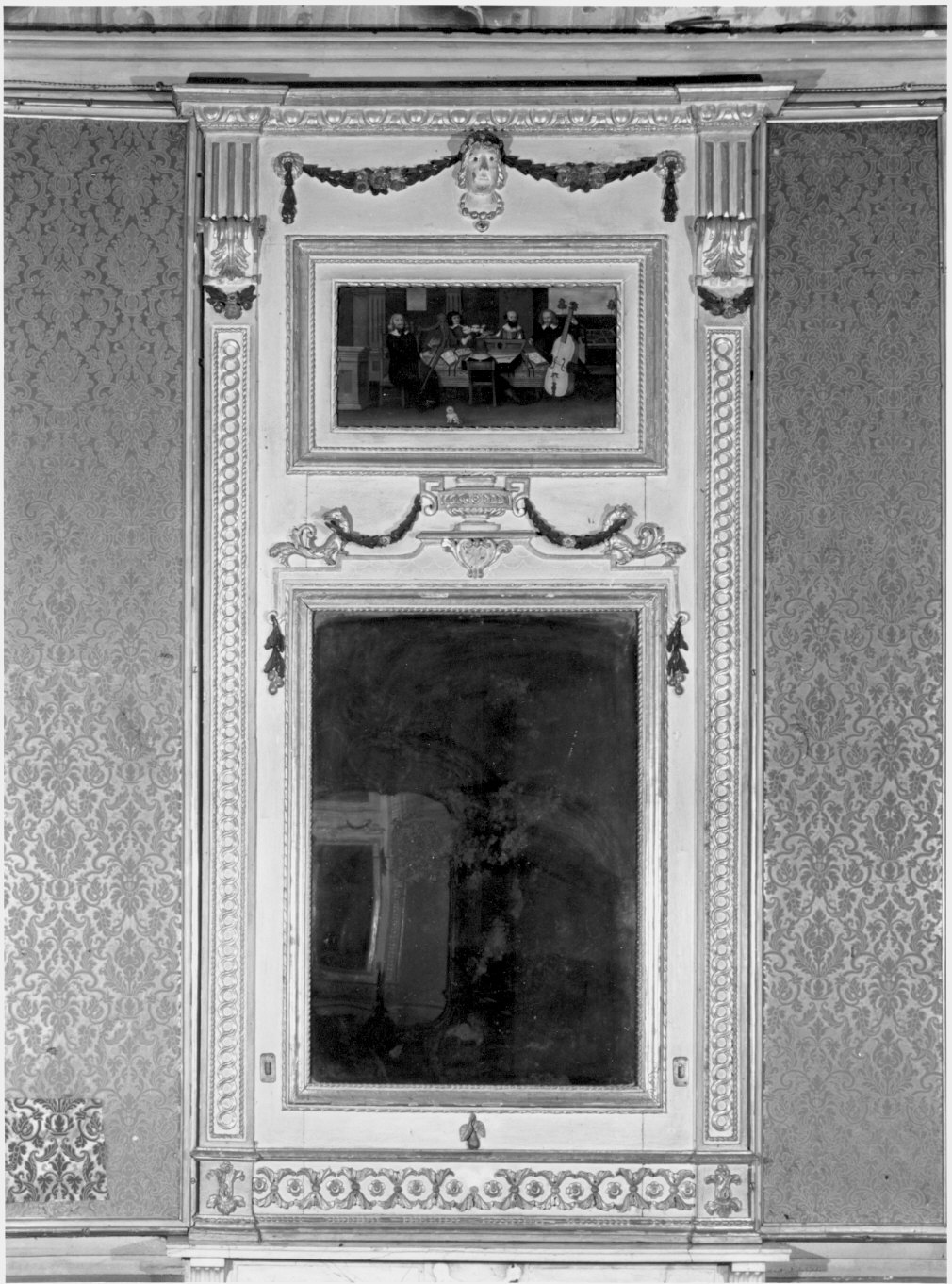 caminiera, opera isolata - bottega valtellinese (seconda metà sec. XVIII)