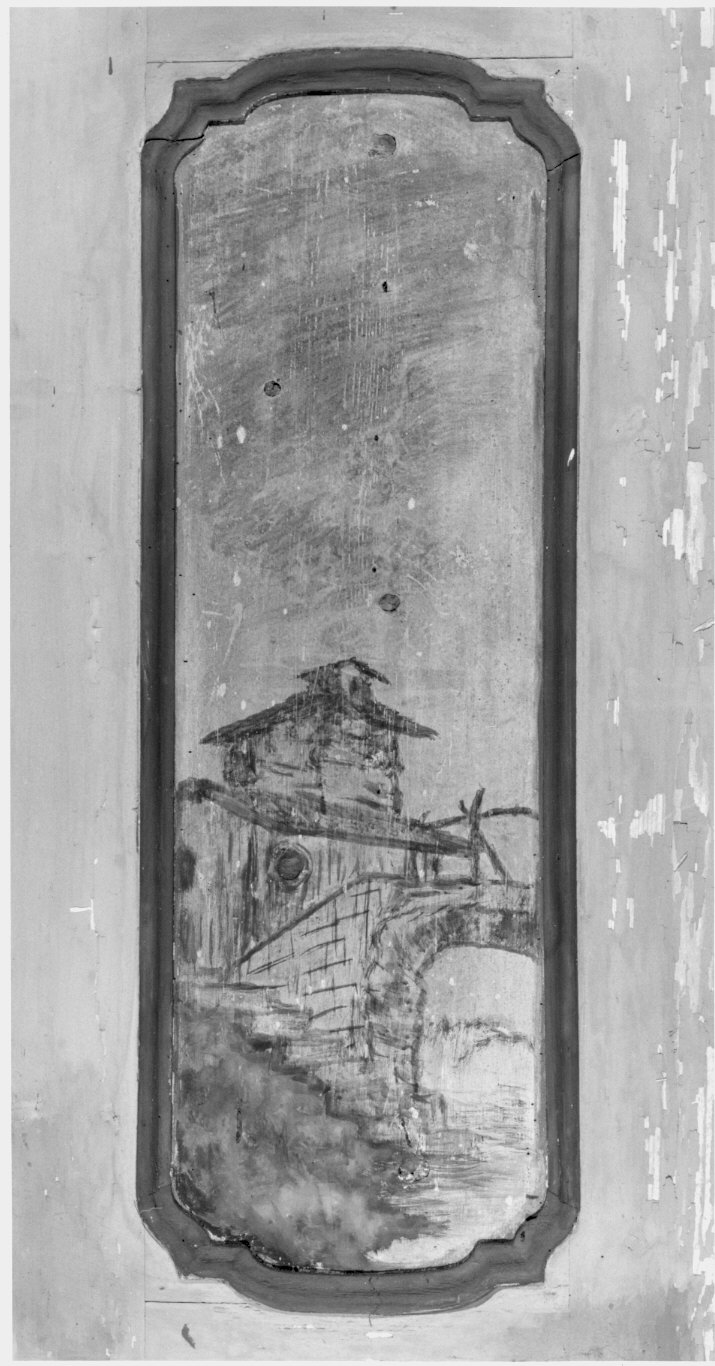 paesaggio (dipinto) di Porro Francesco (attribuito) (seconda metà sec. XVIII)