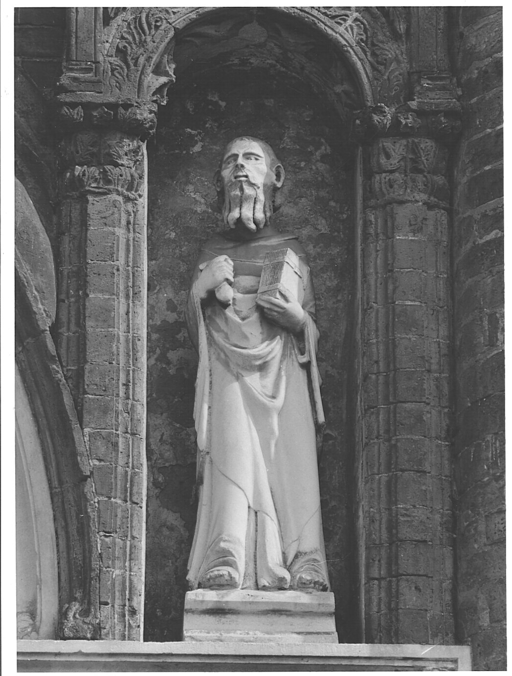 San Paolo (statua, opera isolata) - bottega lombarda (sec. XIV)