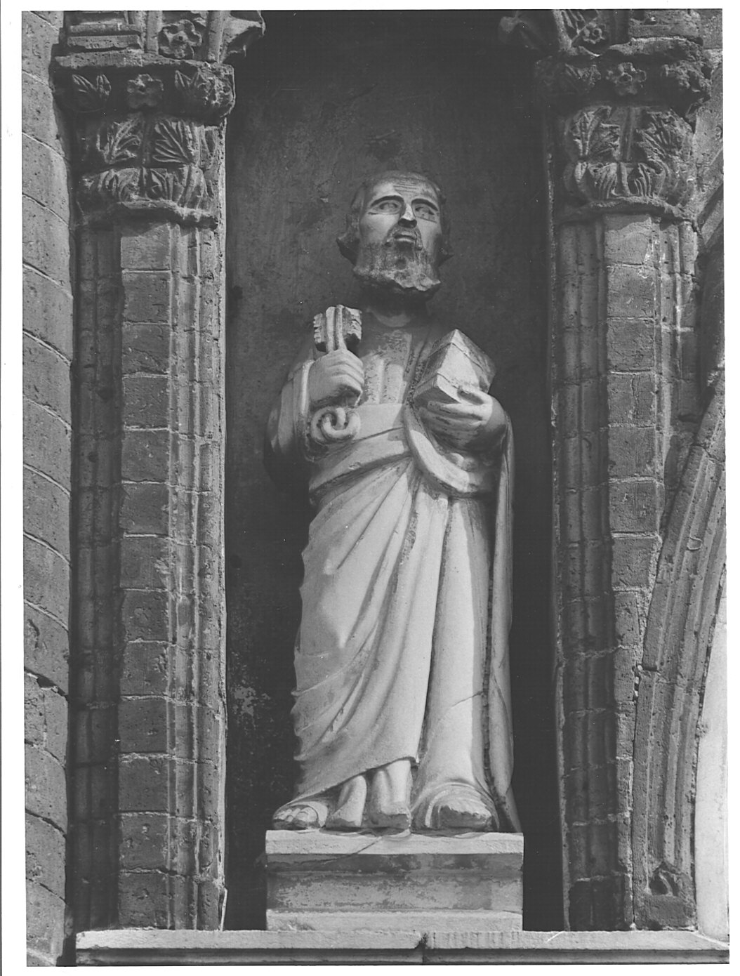 San Pietro (statua, opera isolata) - bottega lombarda (sec. XIV)