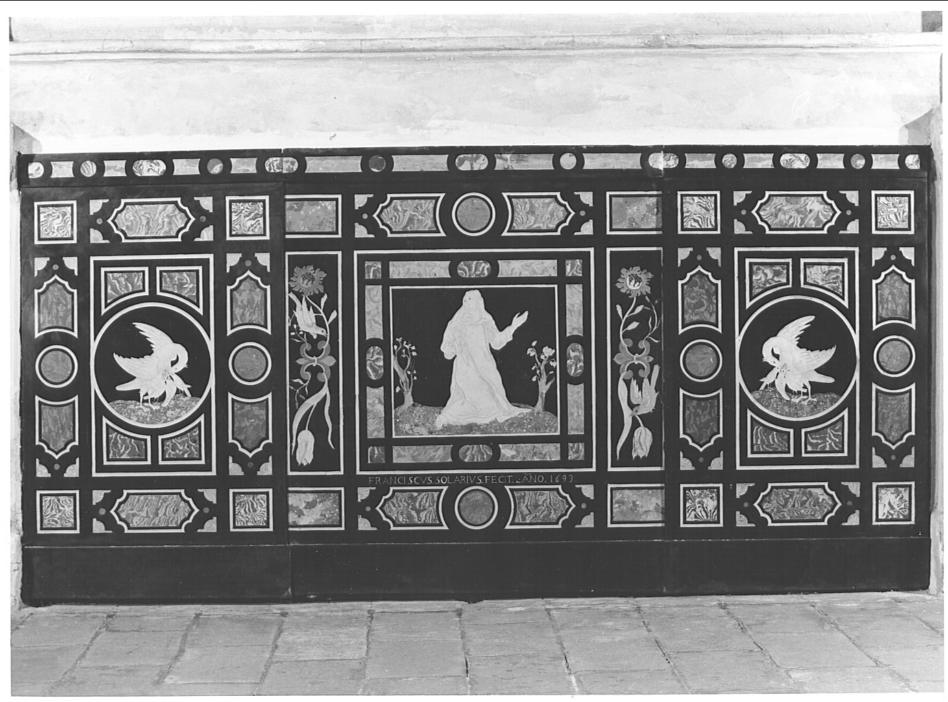 paliotto, elemento d'insieme di Solari Francesco (sec. XVII)