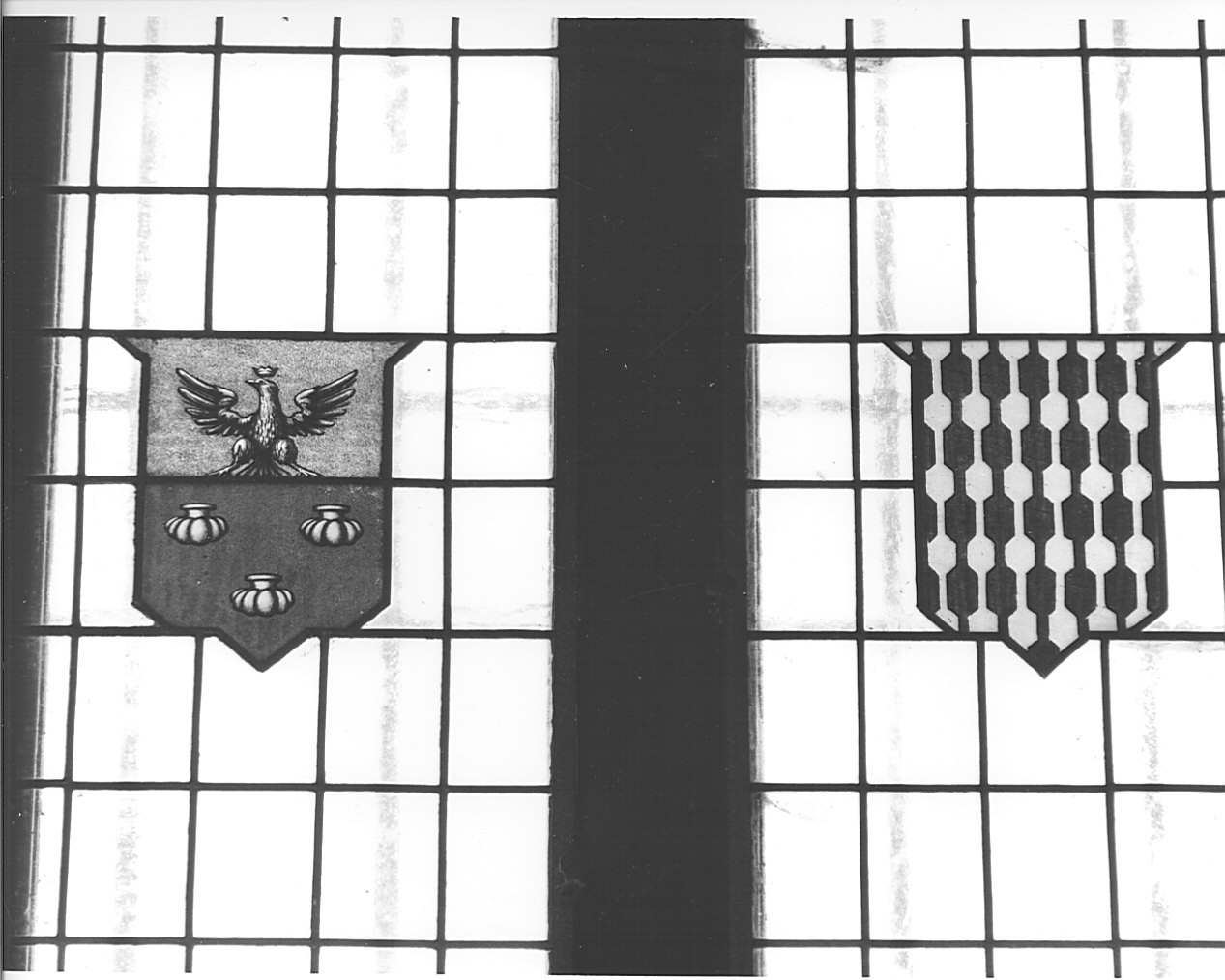 vetrata - bottega lombarda (fine/inizio secc. XIX/ XX)