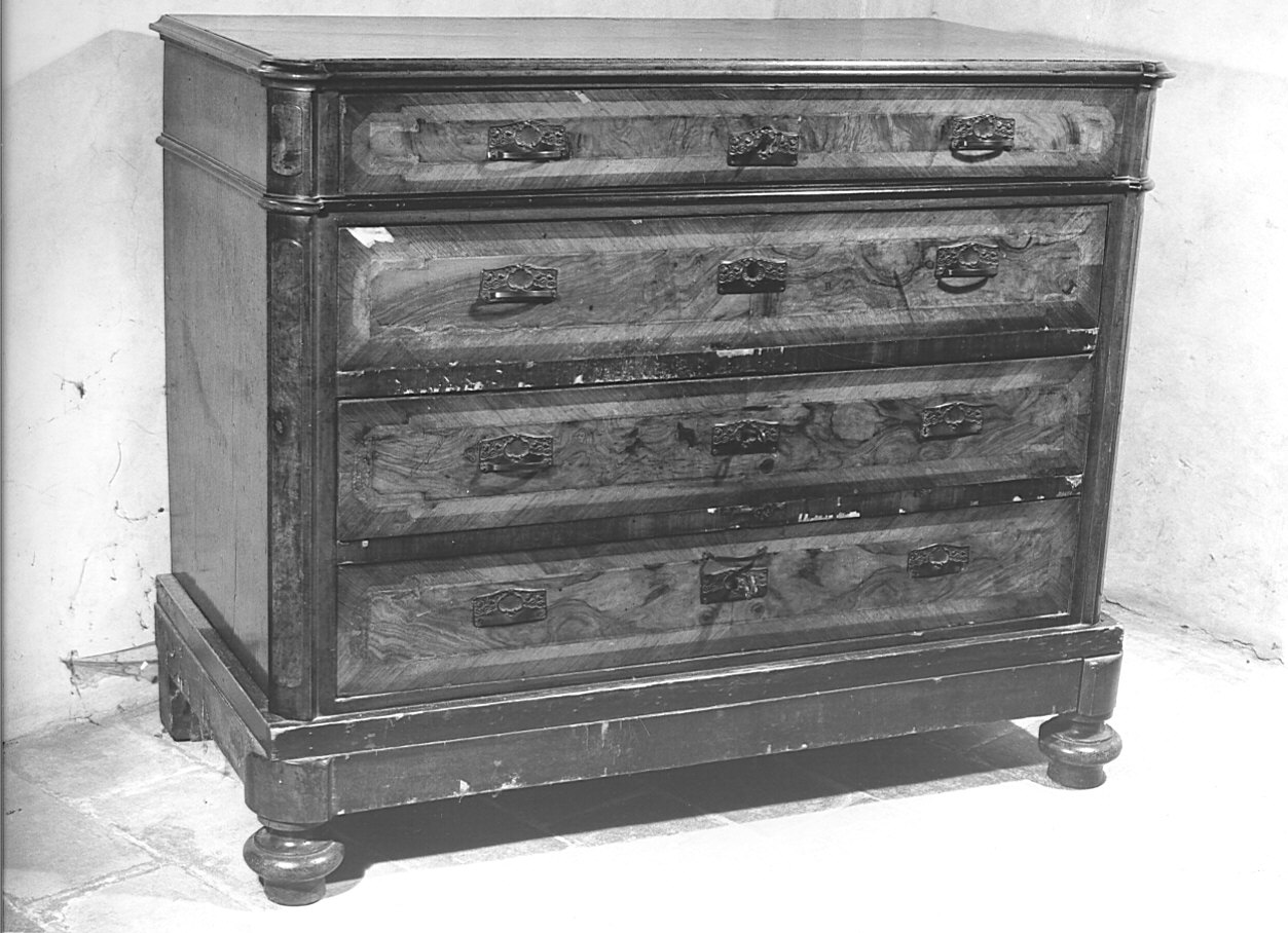 cassettone, opera isolata - bottega lombarda (sec. XIX)