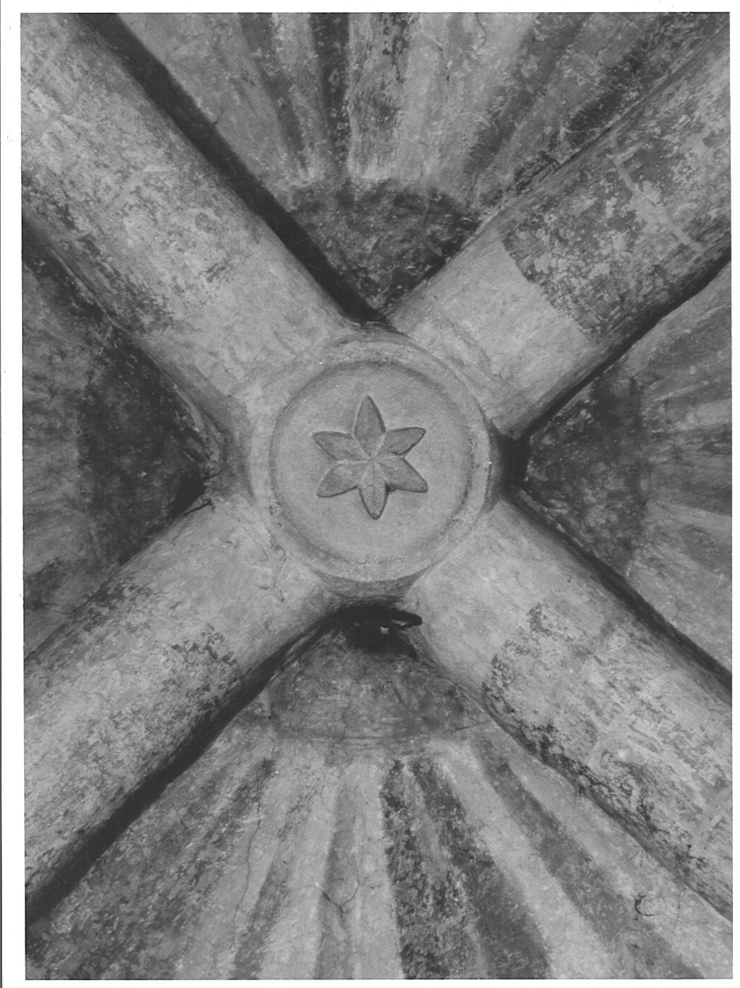 chiave di volta, opera isolata - bottega lombarda (sec. XIII)