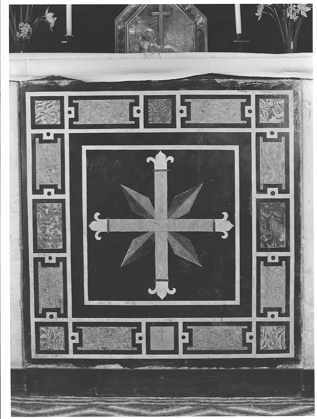paliotto, opera isolata di Solari Francesco (attribuito) (sec. XVII)