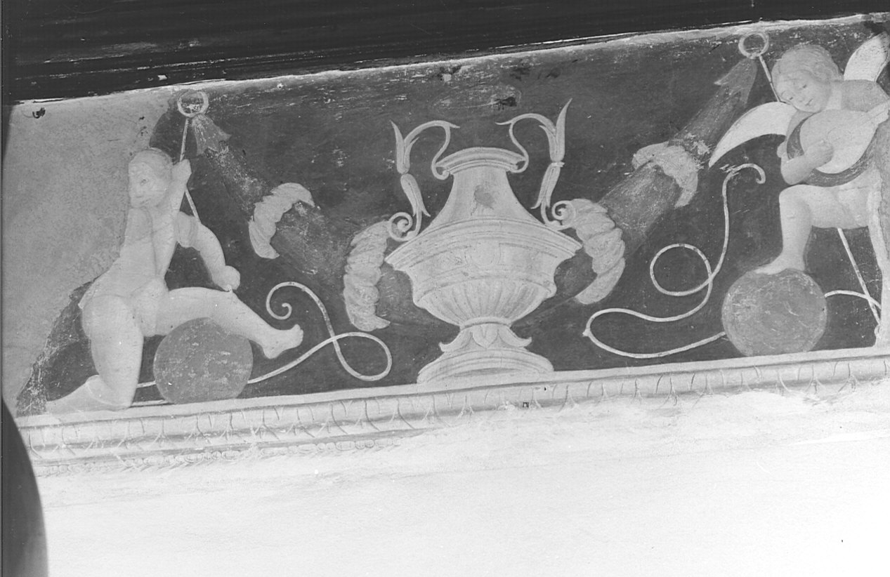 dipinto murale, elemento d'insieme - ambito lombardo (sec. XVI)