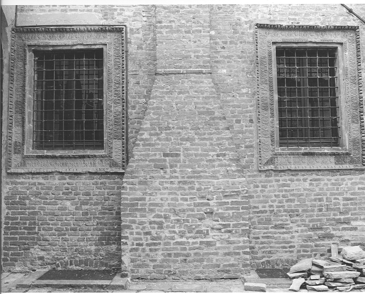 mostra di finestra, serie - bottega lombarda (seconda metà sec. XV)