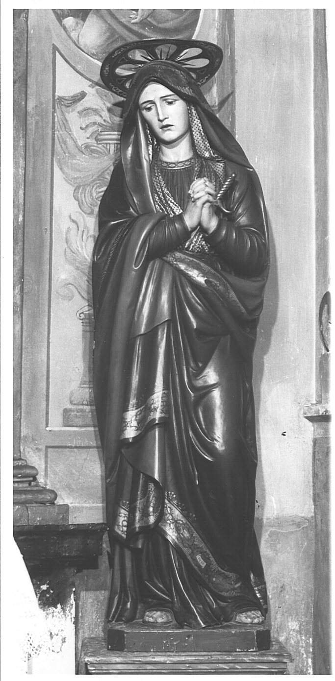 Madonna Addolorata (statua, opera isolata) - bottega comasca (sec. XVIII)