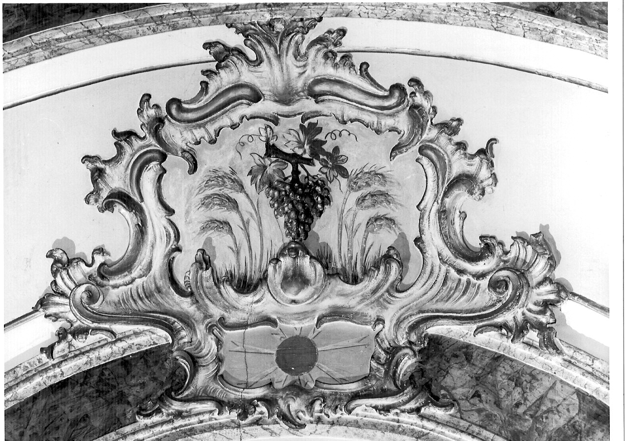 decorazione plastica, elemento d'insieme - bottega lombarda (secc. XVII/ XVIII)