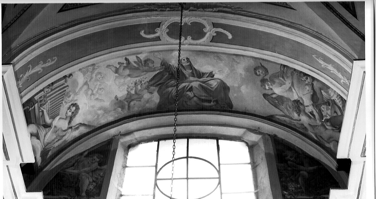 Madonna in gloria (dipinto, opera isolata) - ambito lombardo (primo quarto sec. XVIII)