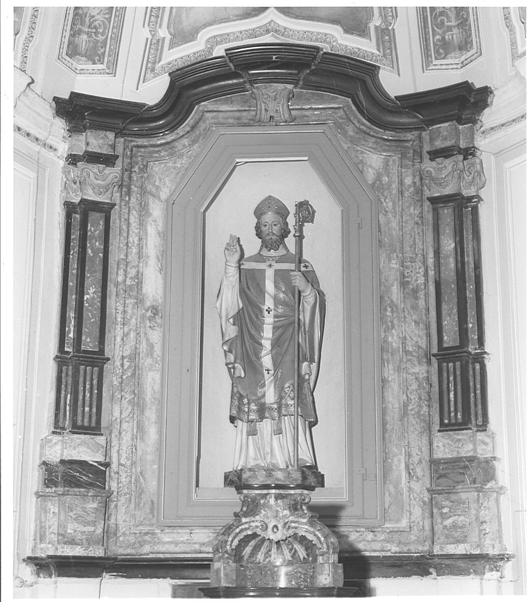 ancona, elemento d'insieme - bottega lombarda (sec. XVIII)