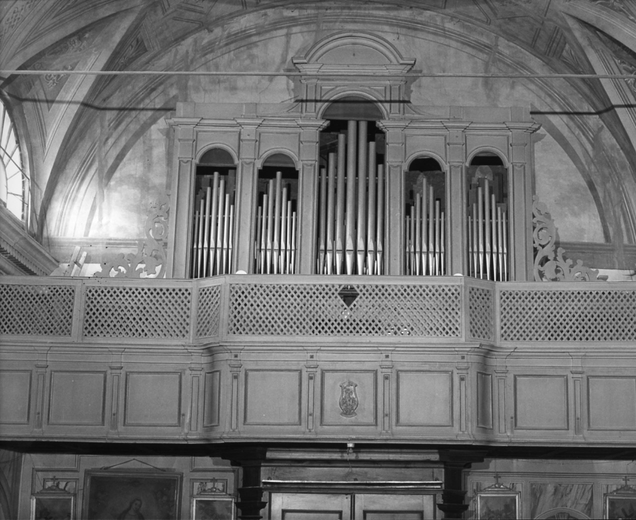 cassa d'organo, opera isolata - bottega italiana (sec. XIX)