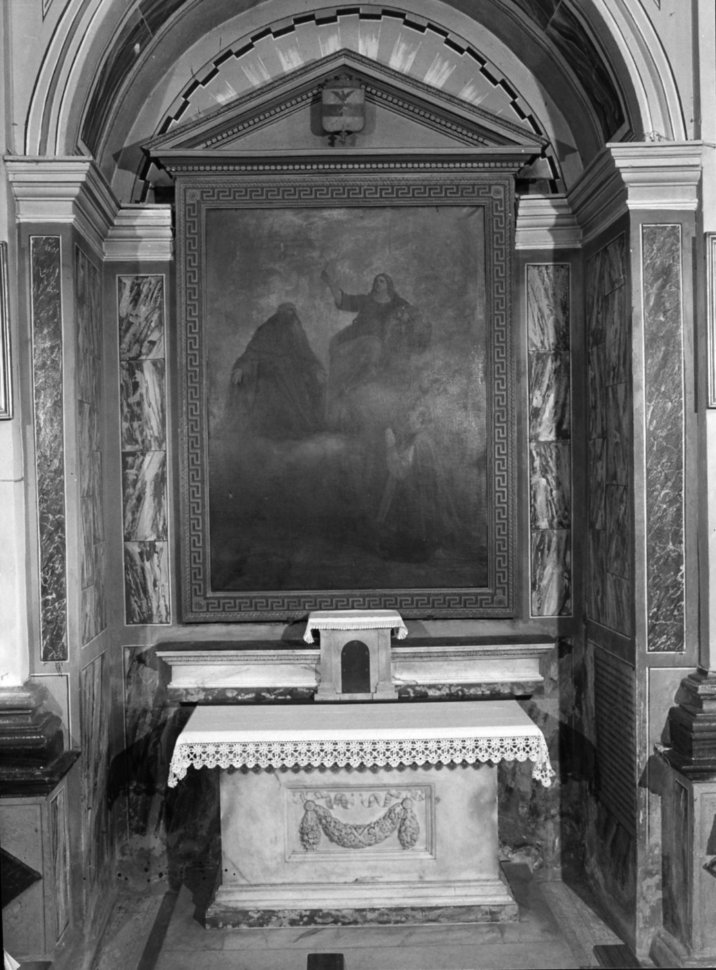 altare, opera isolata - bottega lombarda (sec. XIX)