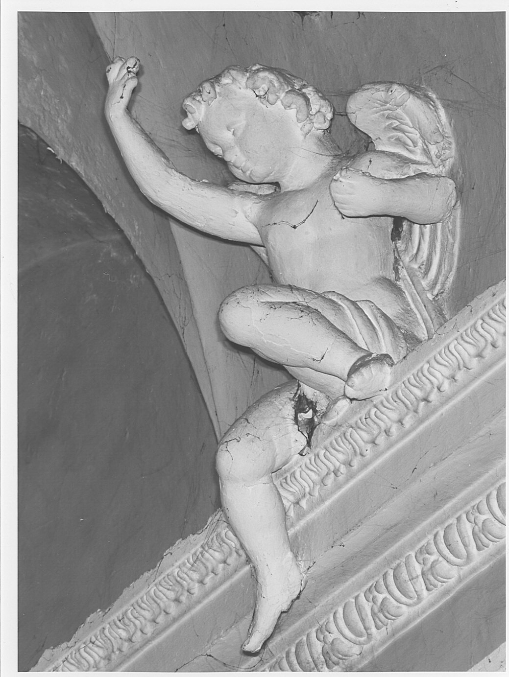 putto (statua) - bottega lombarda (fine/inizio secc. XVII/ XVIII)