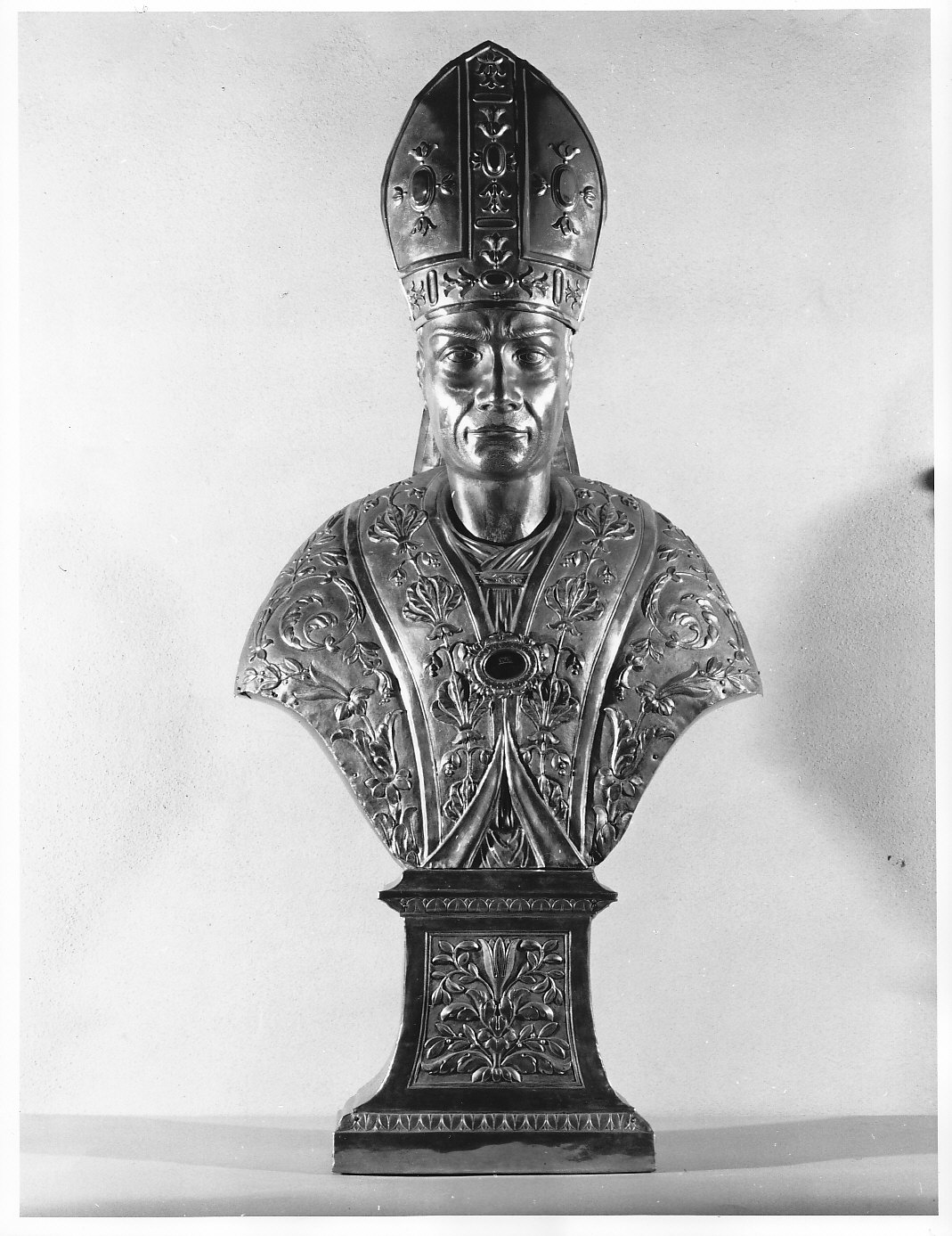 reliquiario - a busto, serie - bottega lombarda (sec. XIX)