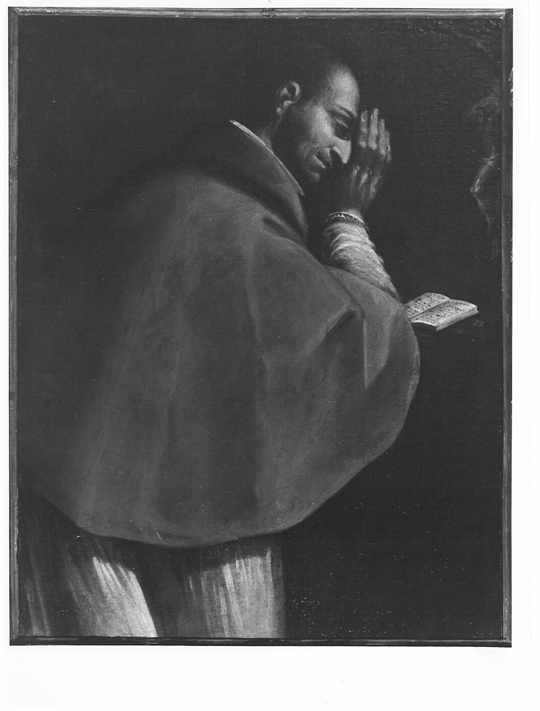 San Carlo Borromeo (dipinto, opera isolata) - bottega lombarda (sec. XVII)