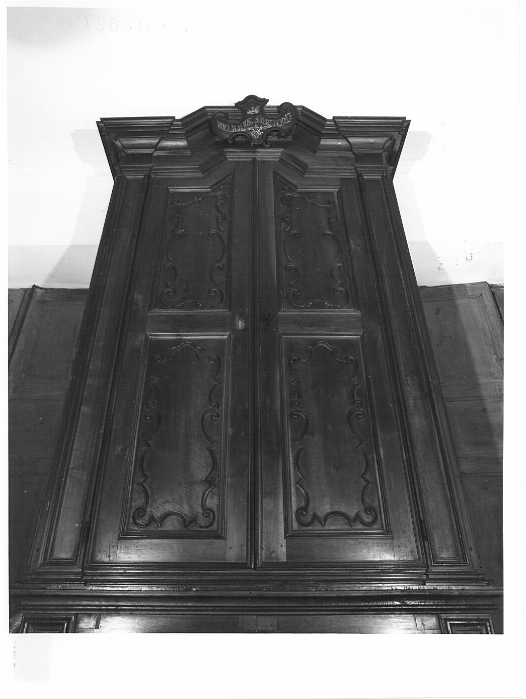 armadio per reliquiari, opera isolata - bottega lombarda (sec. XVIII)