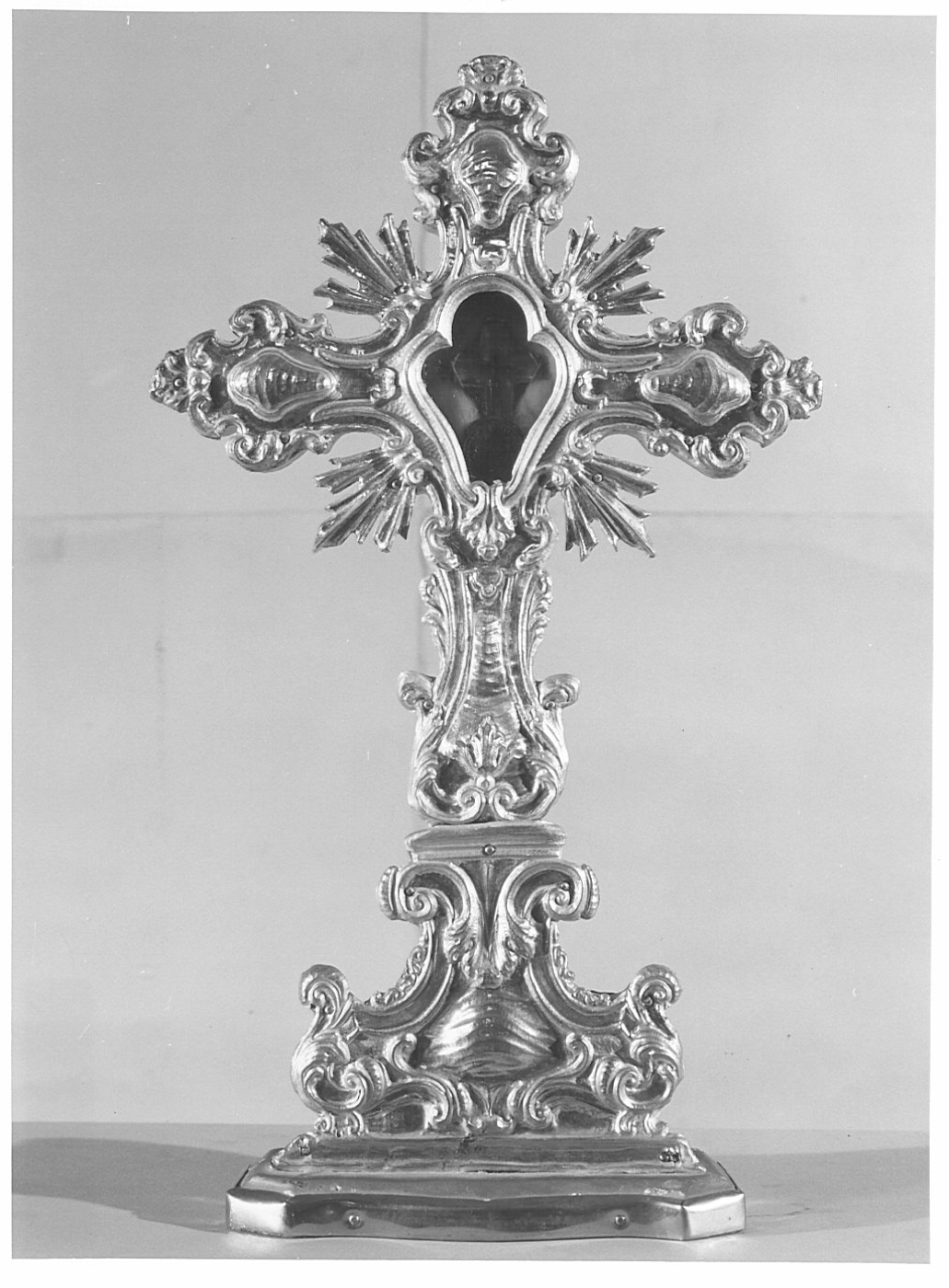 reliquiario, opera isolata - bottega lombarda (sec. XVIII)