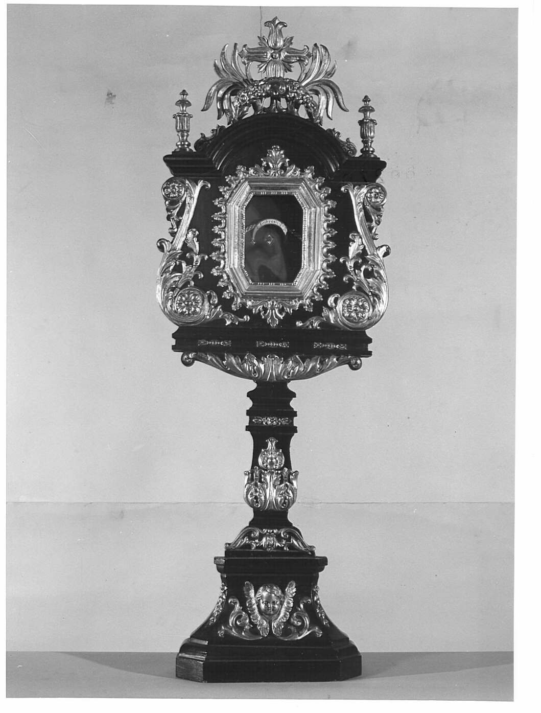 reliquiario, serie - bottega lombarda (sec. XIX)