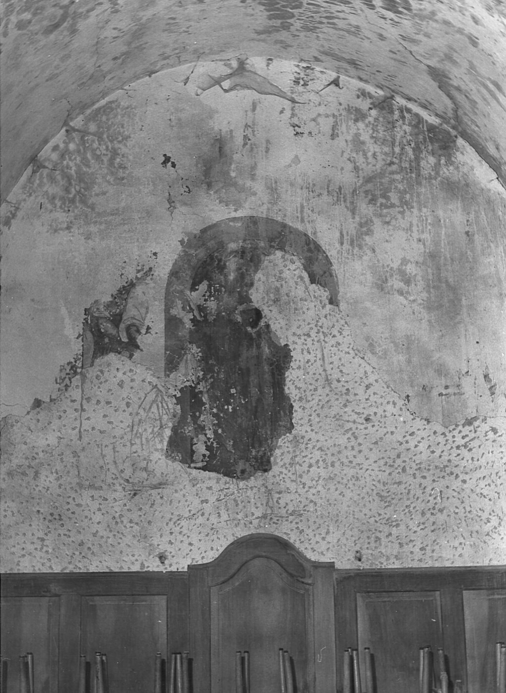 sinopia, opera isolata - bottega lombarda (seconda metà sec. XVII)