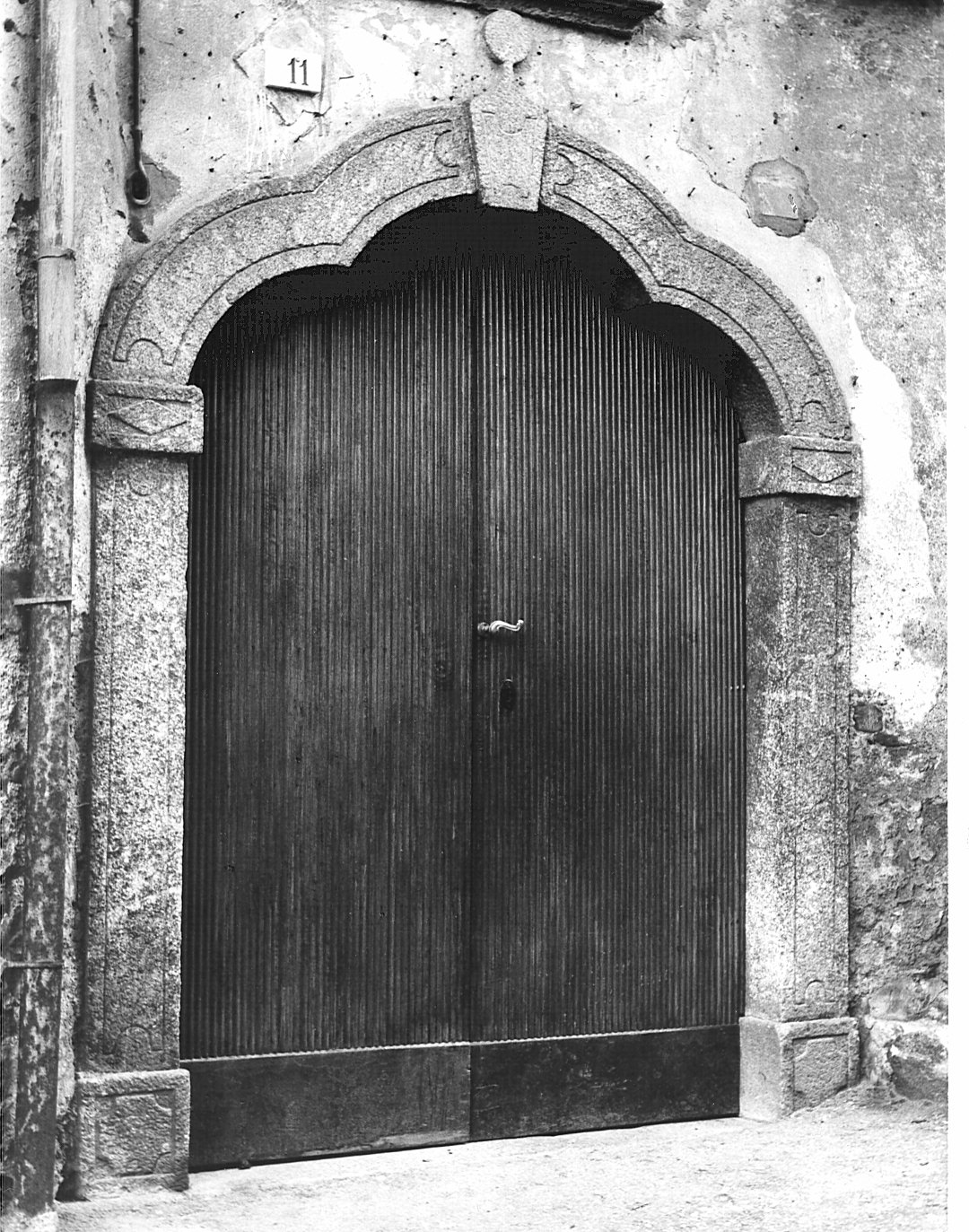 portale, opera isolata - bottega lombarda (metà sec. XVIII)