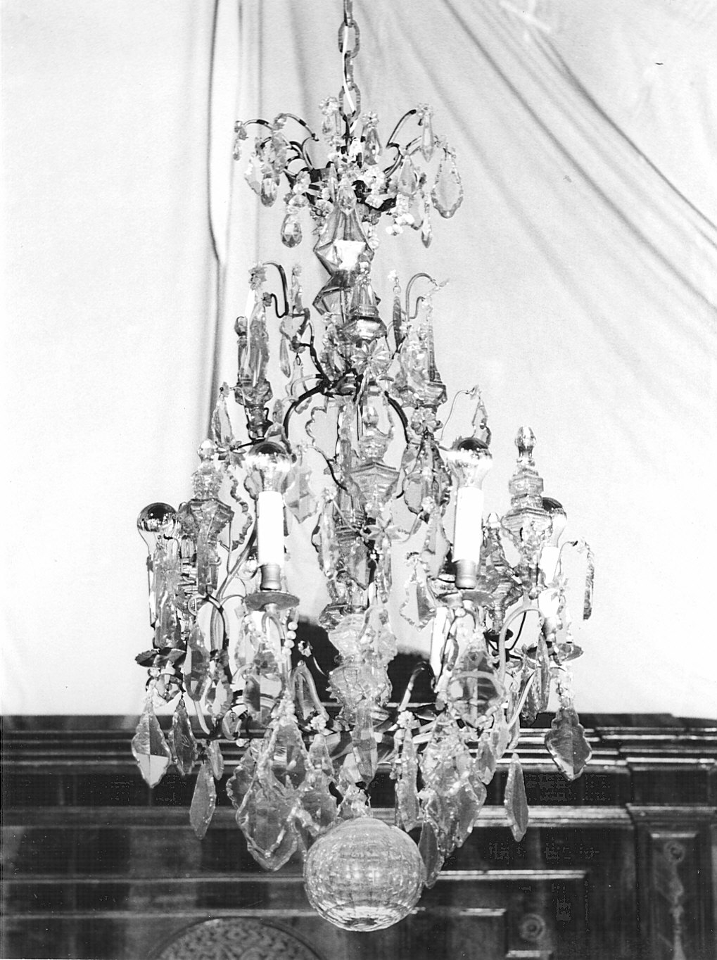 lampadario - bottega lombarda (sec. XIX)