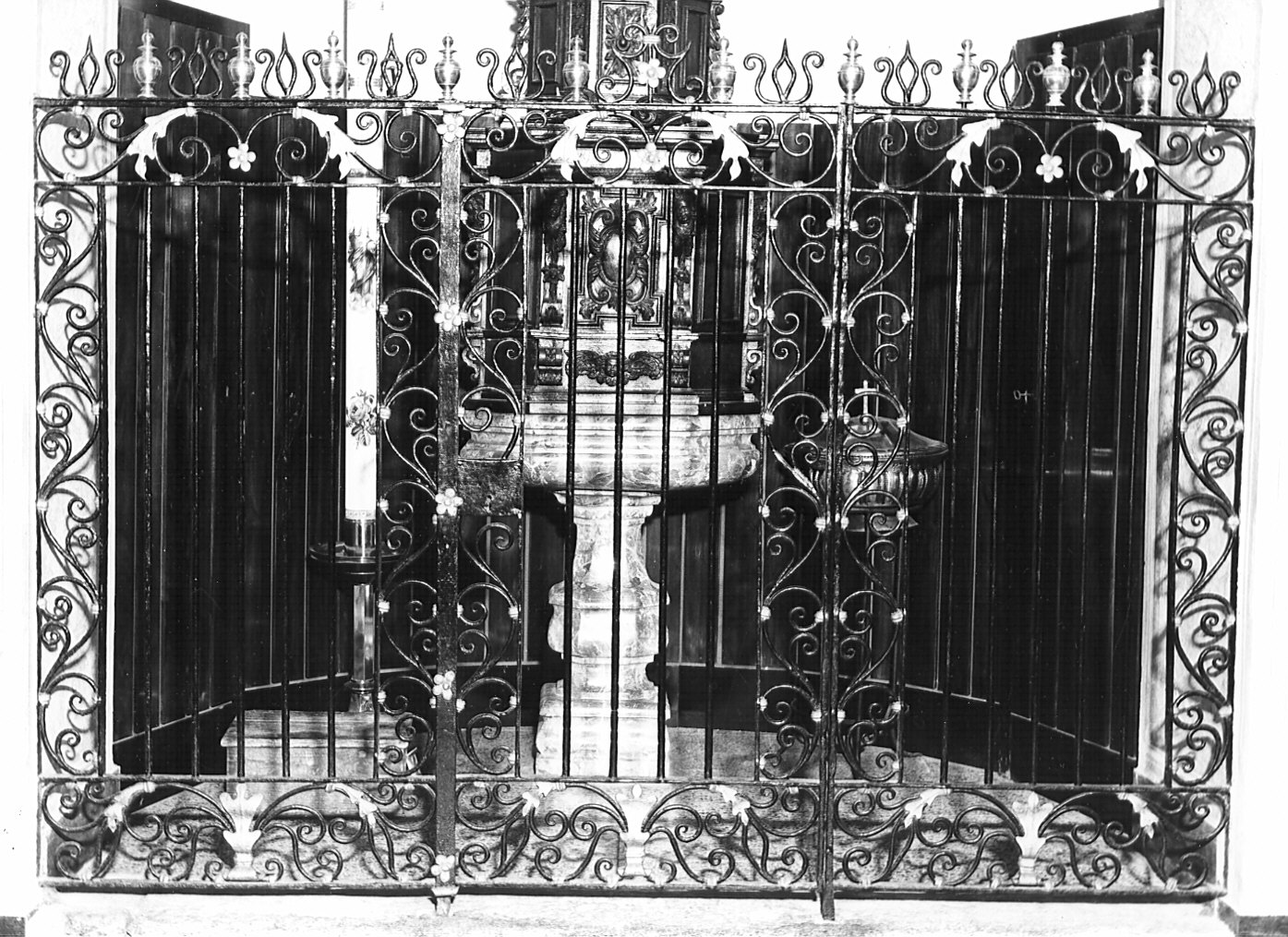 balaustrata - bottega brianzonese (fine sec. XVII)