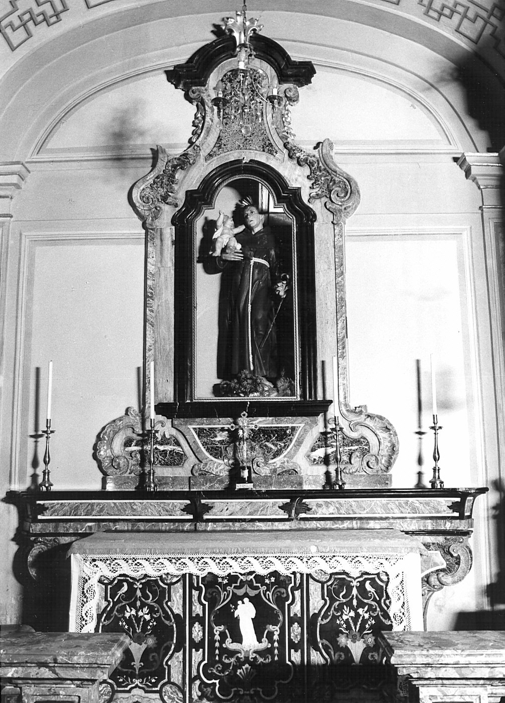 altare, insieme - bottega lombarda (inizio sec. XVIII)