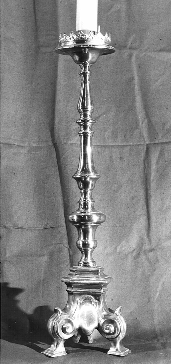 candeliere, serie - bottega lombarda (sec. XVIII)