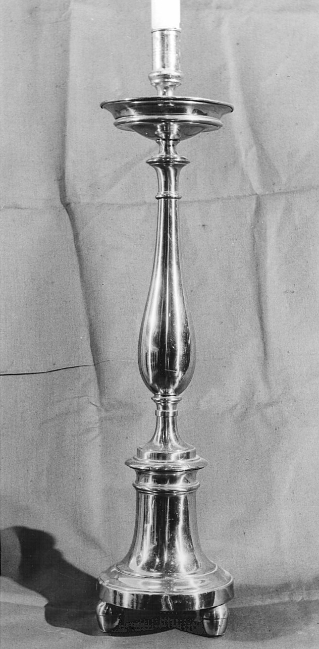 candeliere, serie - bottega lombarda (prima metà sec. XIX)