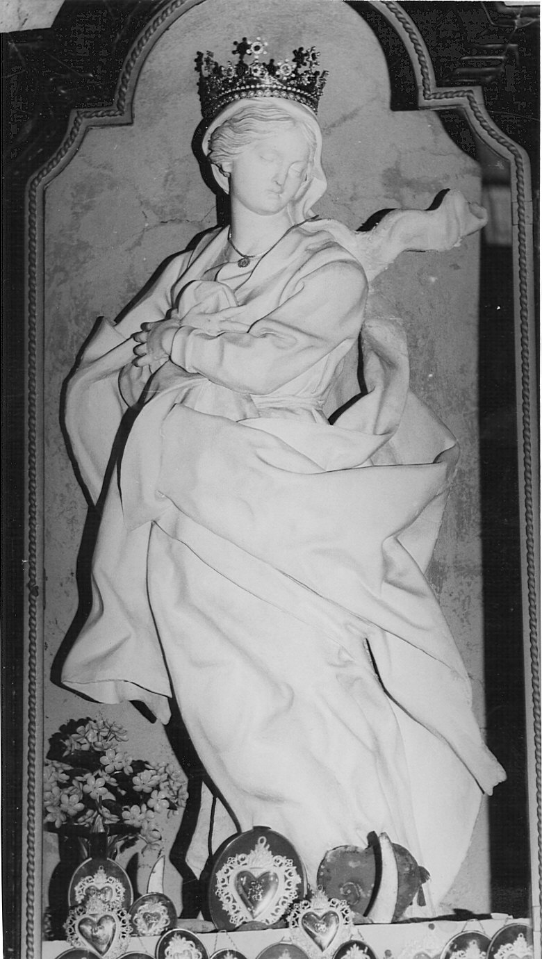 Madonna Immacolata (statua) - bottega lombarda (inizio sec. XVIII)