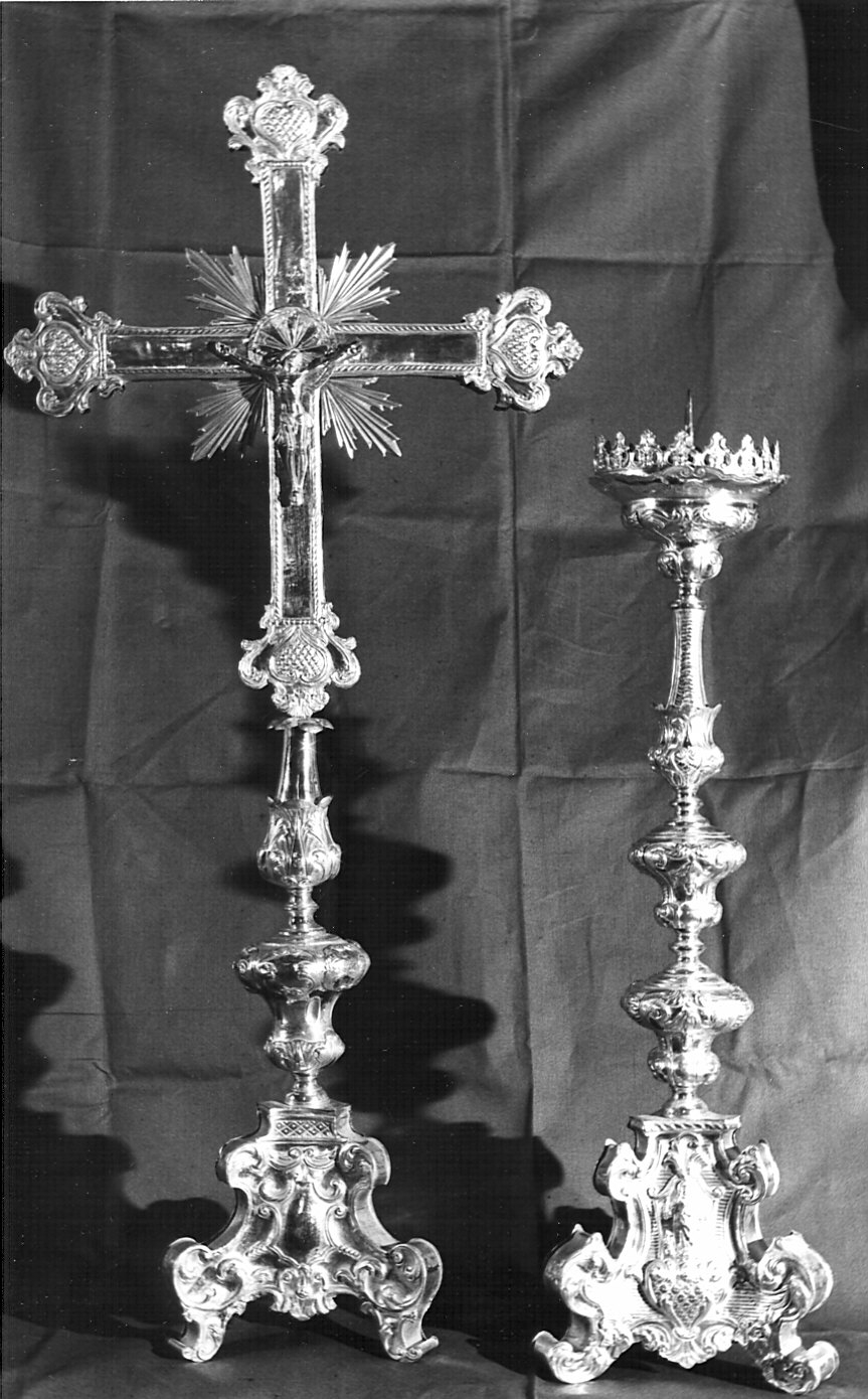 servizio d'altare - bottega lombarda (metà sec. XVIII)