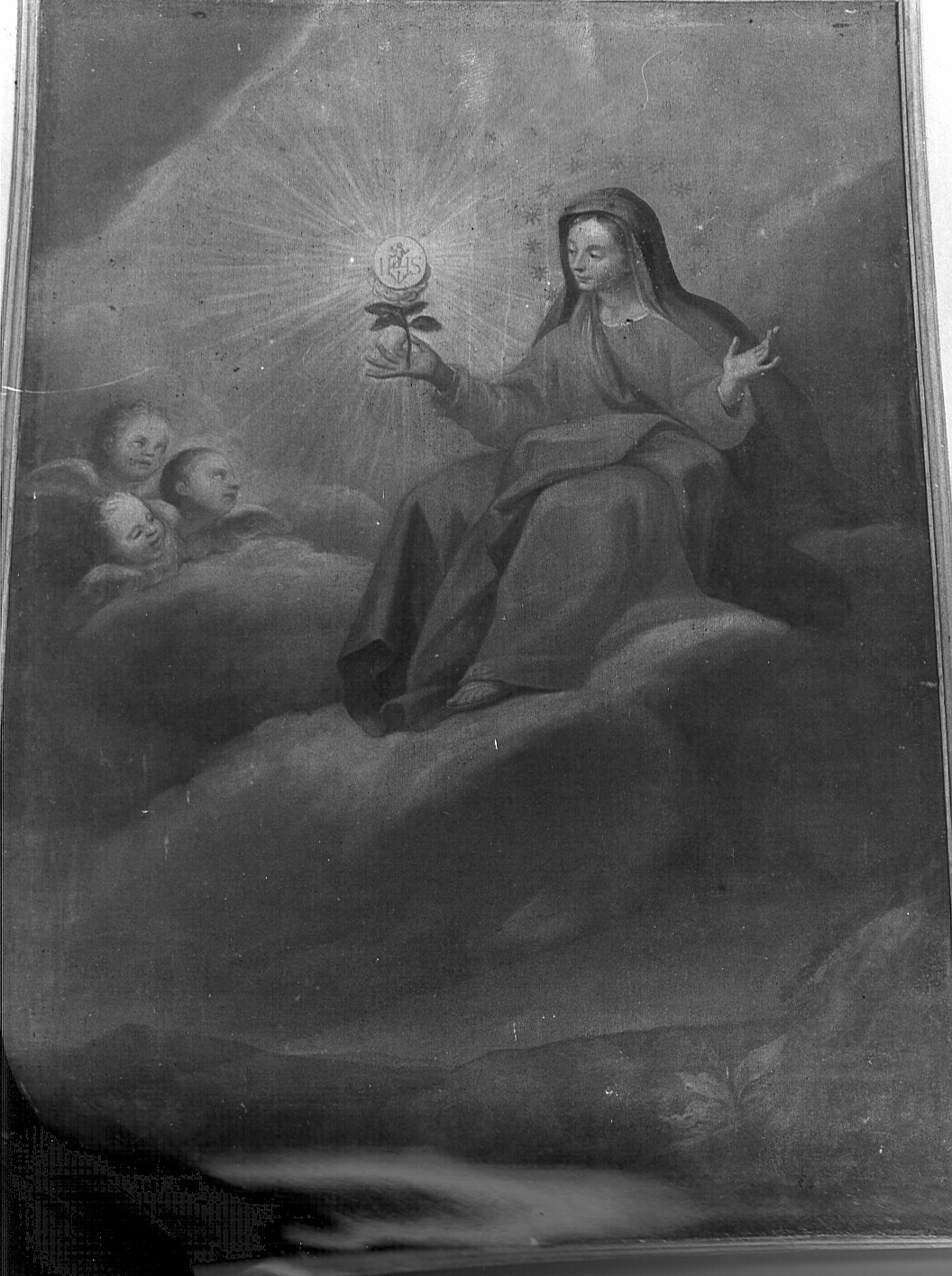 Madonna della Rosa (dipinto) - ambito lombardo (sec. XVIII)
