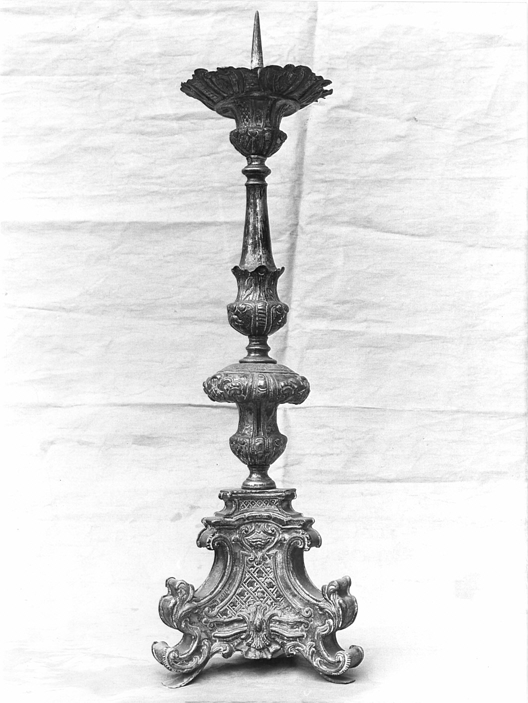 candeliere, serie - bottega lombarda (sec. XVIII)