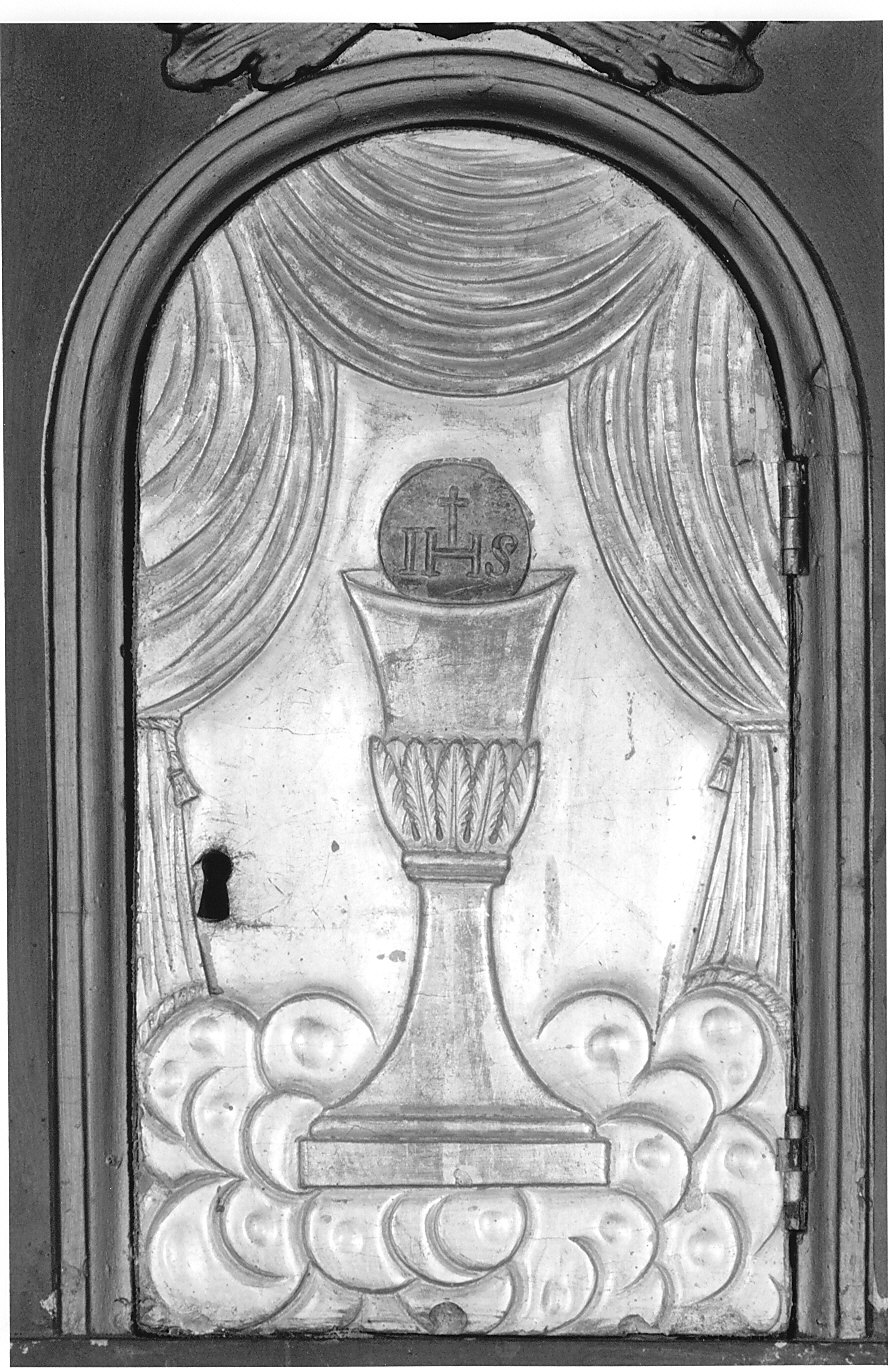 sportello di tabernacolo, elemento d'insieme - bottega lombarda (seconda metà sec. XVII)