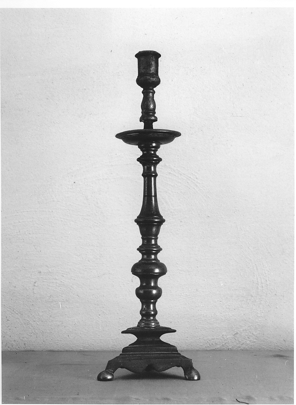 candelabro, coppia - bottega italiana (sec. XVIII)