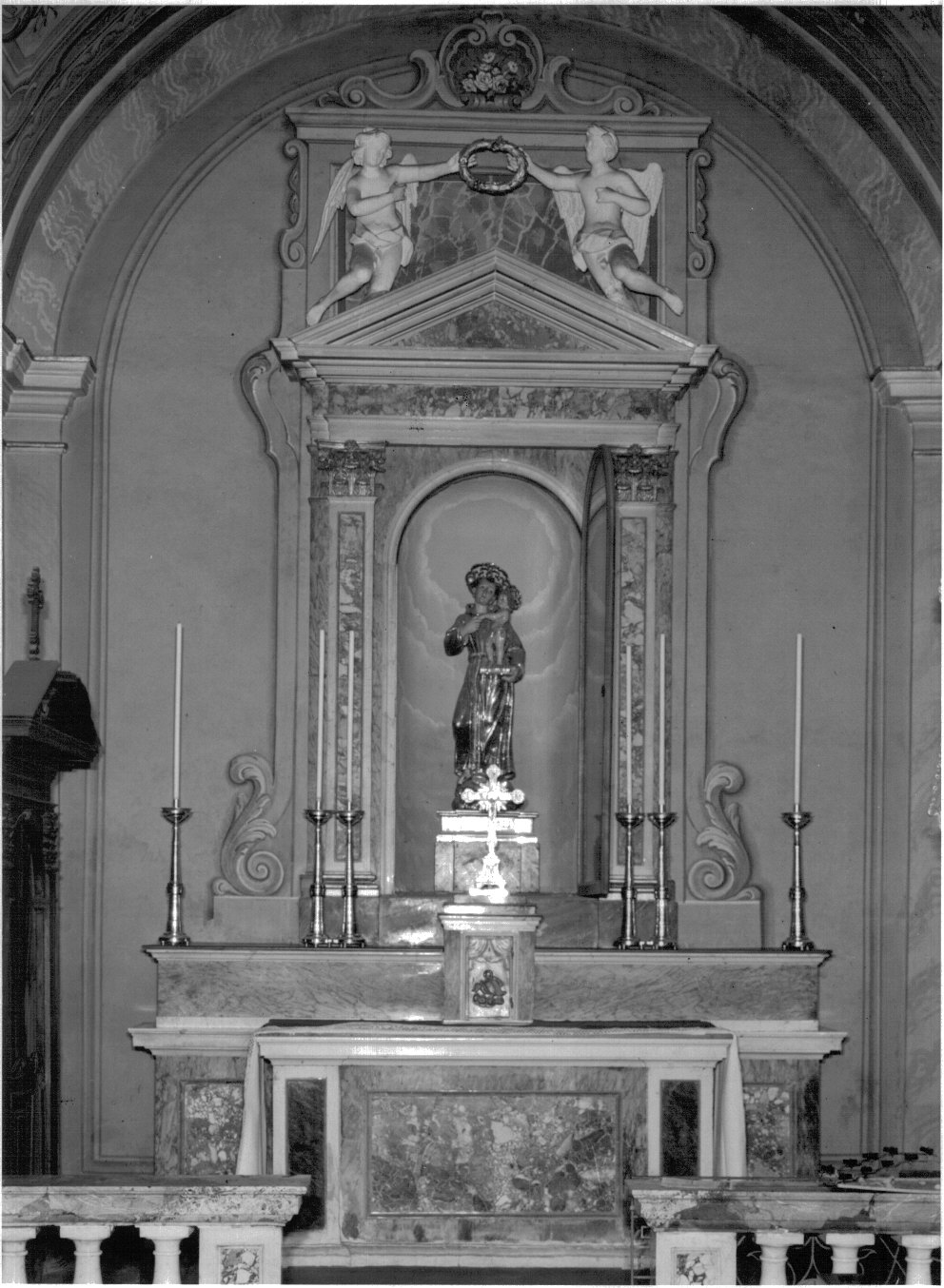 altare - bottega lombarda (prima metà sec. XIX)