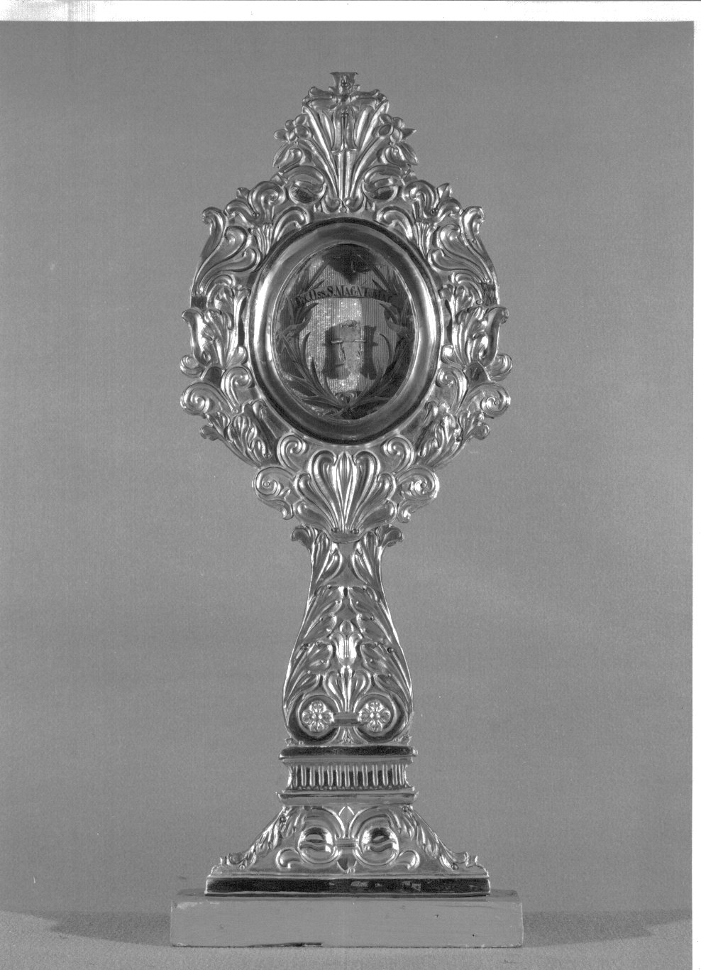 reliquiario, serie - bottega lombarda (seconda metà sec. XVIII)