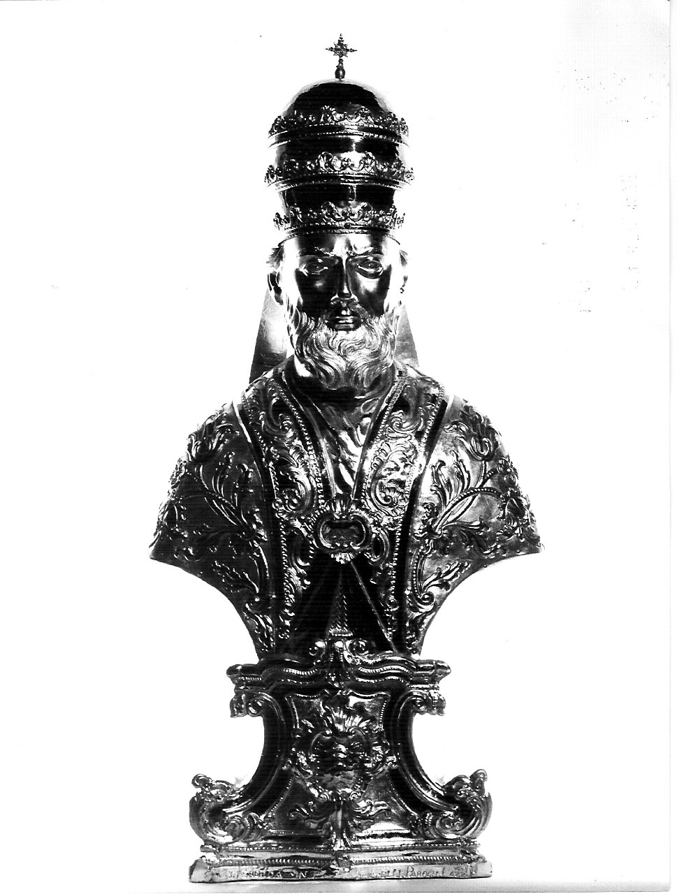 San Caio (reliquiario - a busto, opera isolata) - bottega lombarda (sec. XVIII)